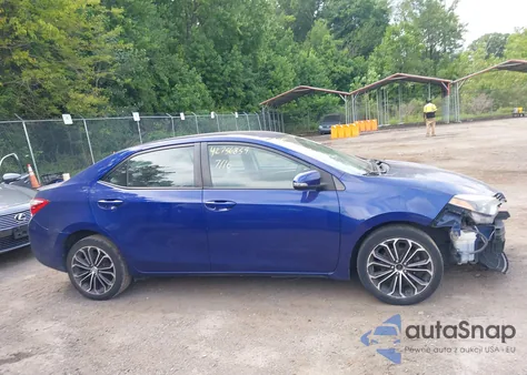 2016 Toyota Corolla S Plus from USA, damaged, VIN 2T1BURHE1GC537378